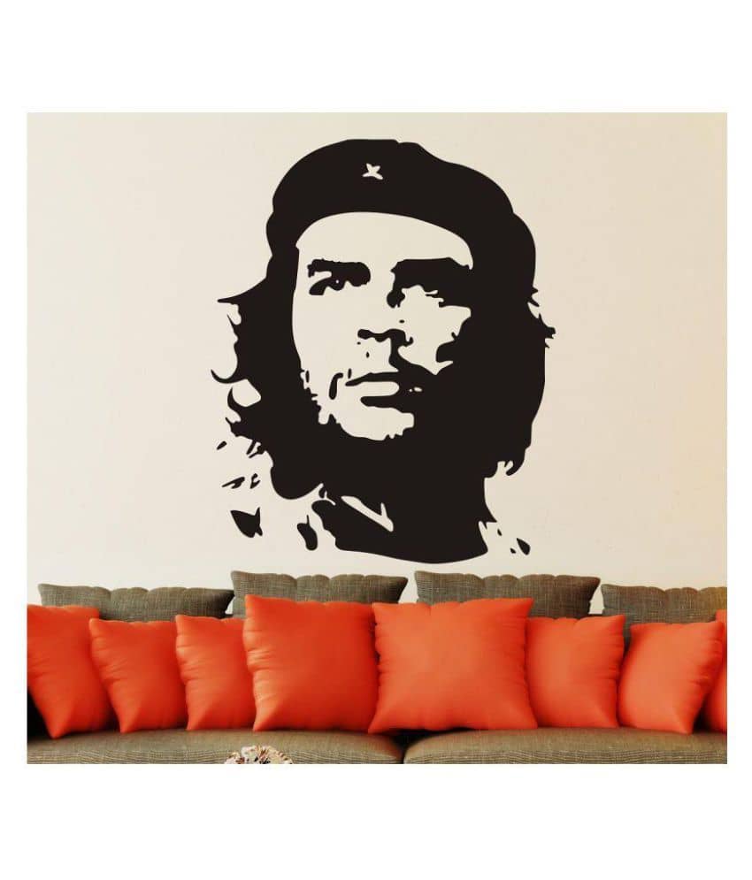 Wallzone Che Guevara Motivational/Quotes Sticker ( 60 x 50 cms )