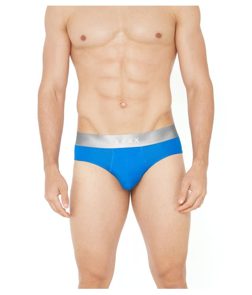 XYXX Pack of 1 Modal Briefs For Men's ( Blue )