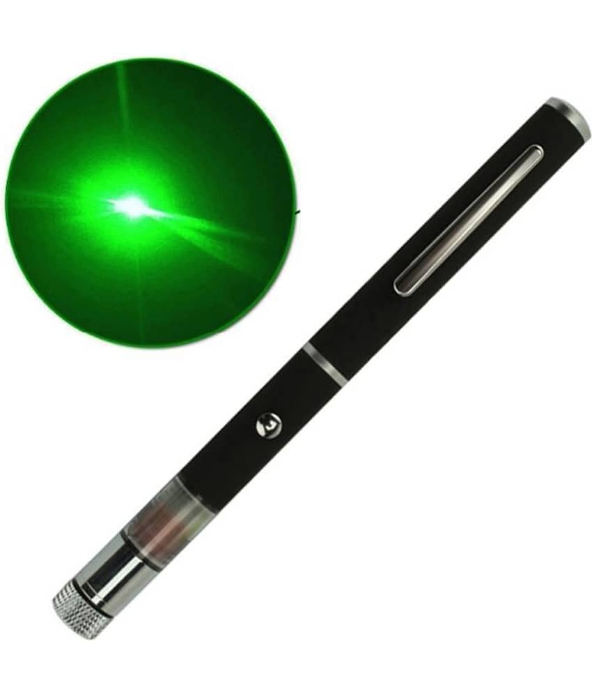 50 mw Battery Operated High Power Green Laser Pointer Pen - Stationery | Buy online on ZillyBuy