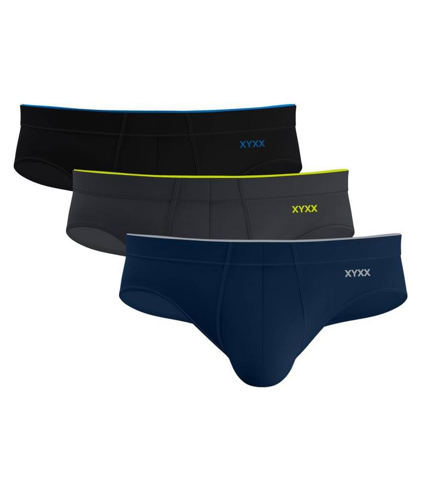 XYXX Pack of 3 Cotton Blend Trunks For Men's ( Multicolor ) XYXX Pack of 3 Cotton Blend Trunks For Men's ( Multicolor )