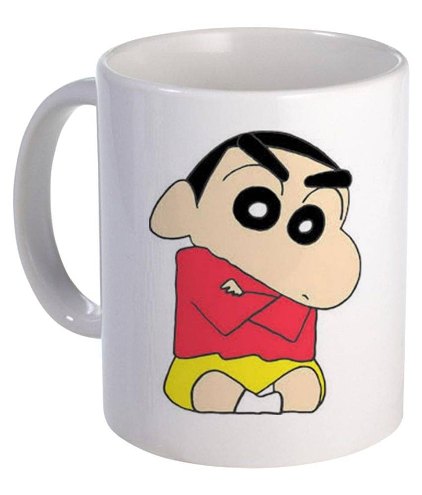     			COLOR YARD Shich chan enjoy Ceramic Coffee Mug 320 mL ( Pack of 1 )