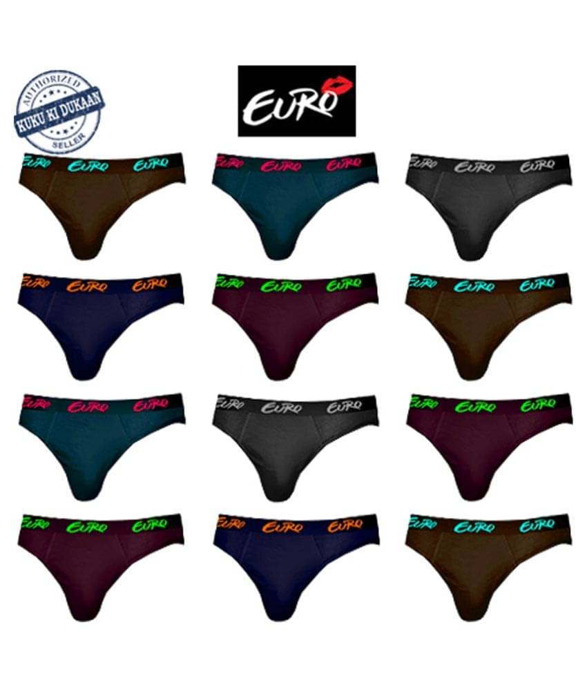 Euro Multi Brief Pack of 12 Euro Multi Brief Pack of 12