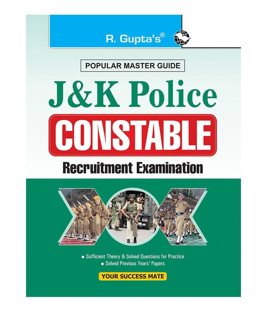     			J&K Police (Armed and Executive) Constable Recruitment Exam Guide