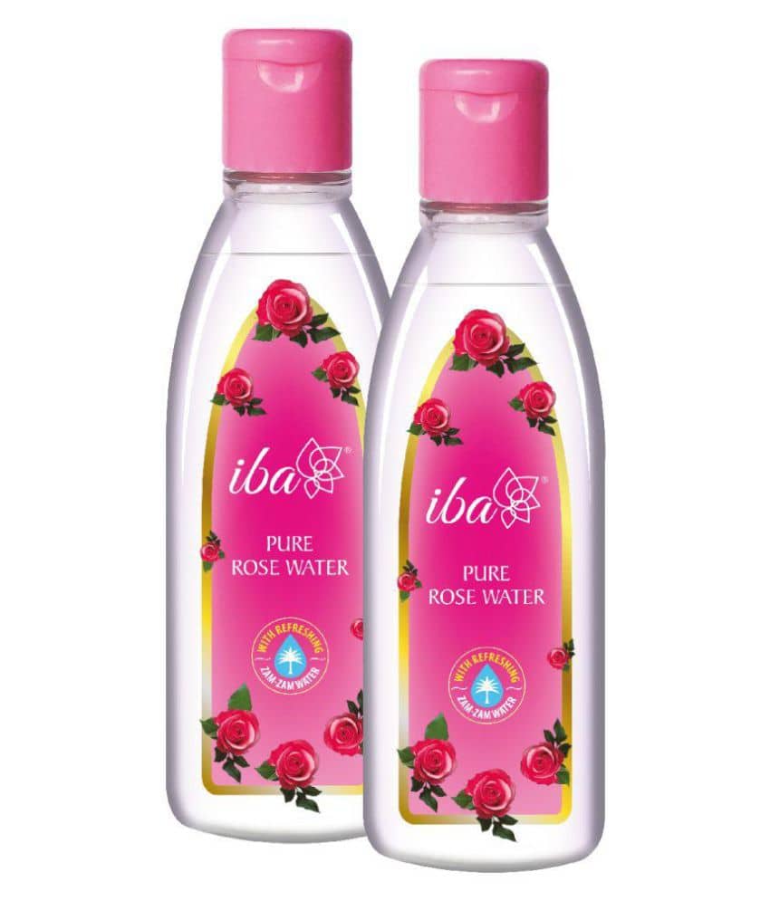 Iba Pure Rose Water, 105 ml, (Pack of 2)