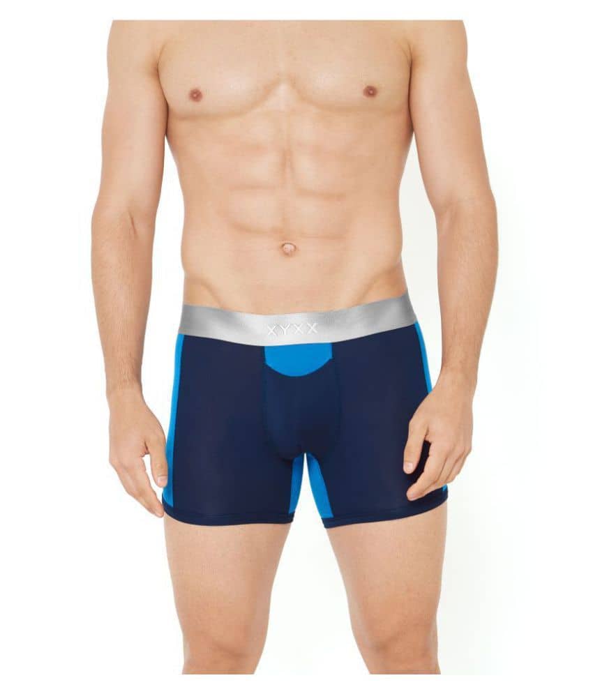 XYXX Pack of 1 Modal Trunks For Men's ( Navy Blue )