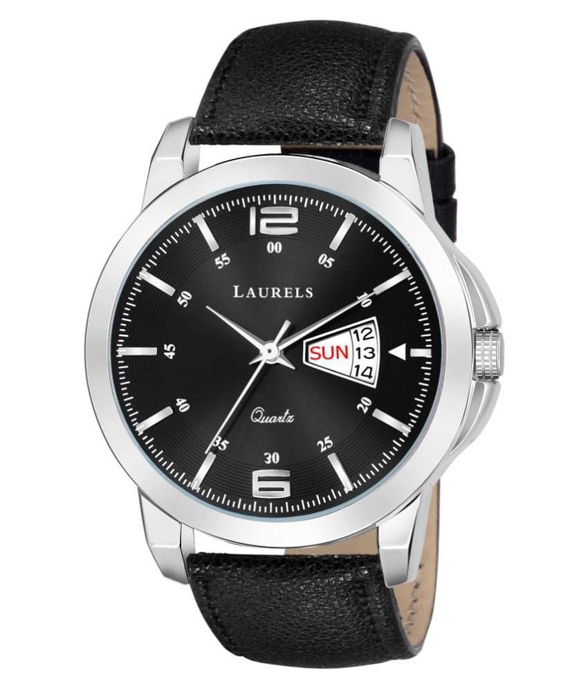     			Laurels Lmw-Ind-020207 Leather Analog Men's Watch