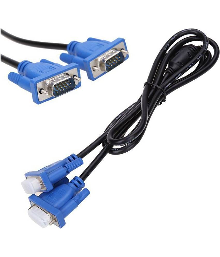 1.5 Meter VGA Cable Male to Male High Quality for PC / Laptop / TFT / LCD & LED