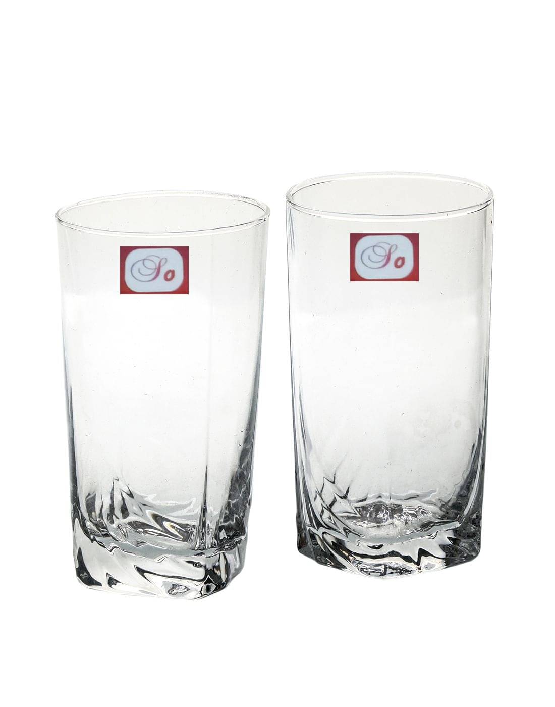 Afast Glass Glasses, Clear, Pack Of 2, 220 ml Afast Glass Glasses, Clear, Pack Of 2, 220 ml
