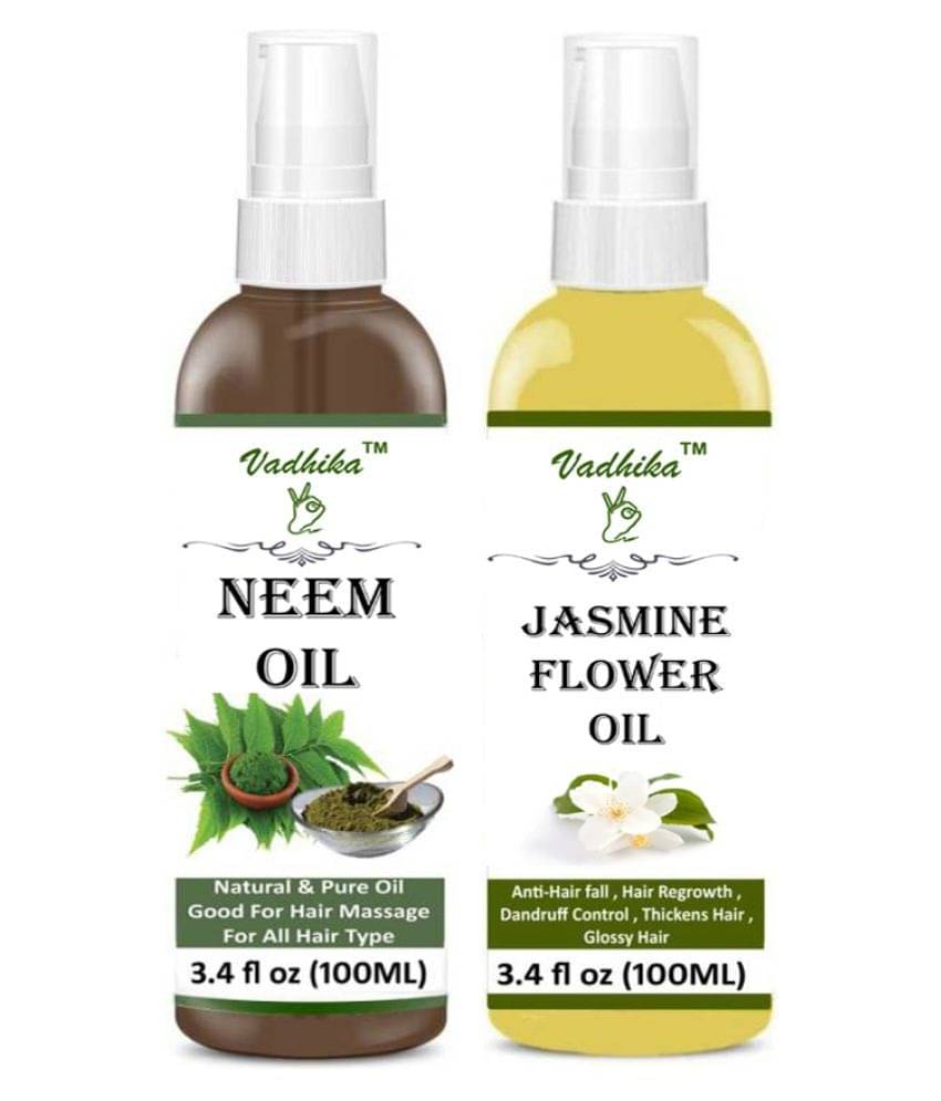     			Vadhika 100% Pure & NEEM & JASMINE FLOWER 200ML ml Pack of 2