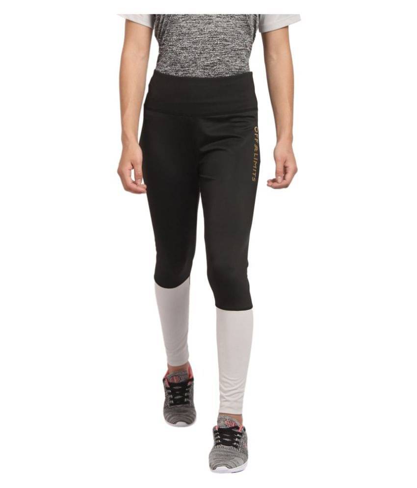    			OFF LIMITS Polyester Tights - Black