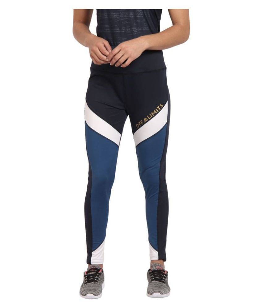     			OFF LIMITS Polyester Tights - Navy