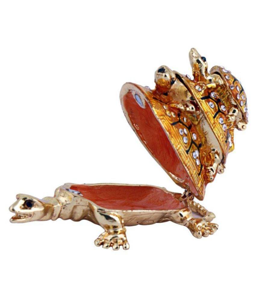     			Ratnatraya Metal Tortoise