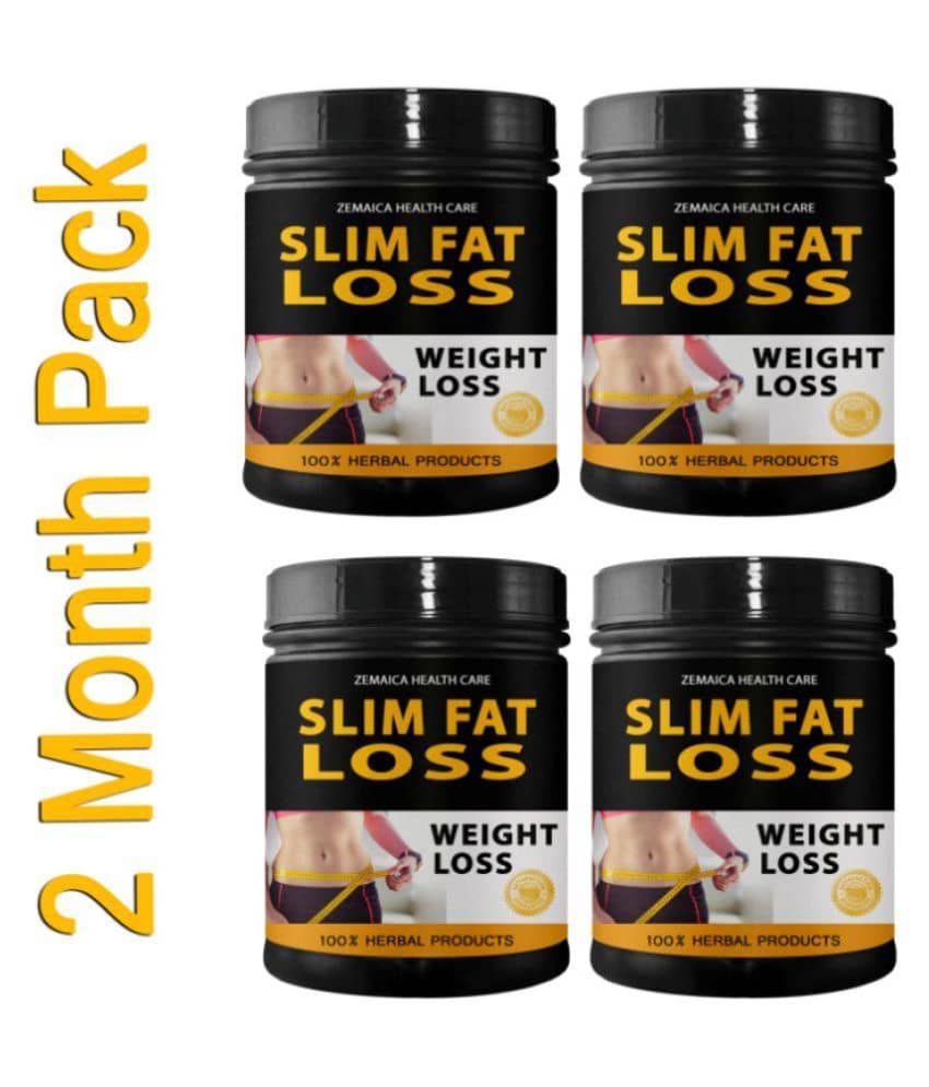 Zemaica Healthcare Slim Fat Loss For Weight Loss Capsule 120 No.S Pack of 4