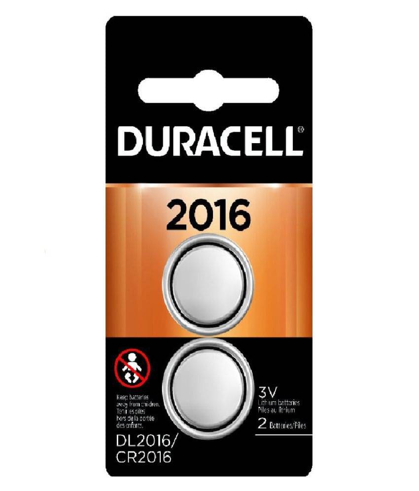     			DURA CELL CR2016 3V Non Rechargeable Battery 1