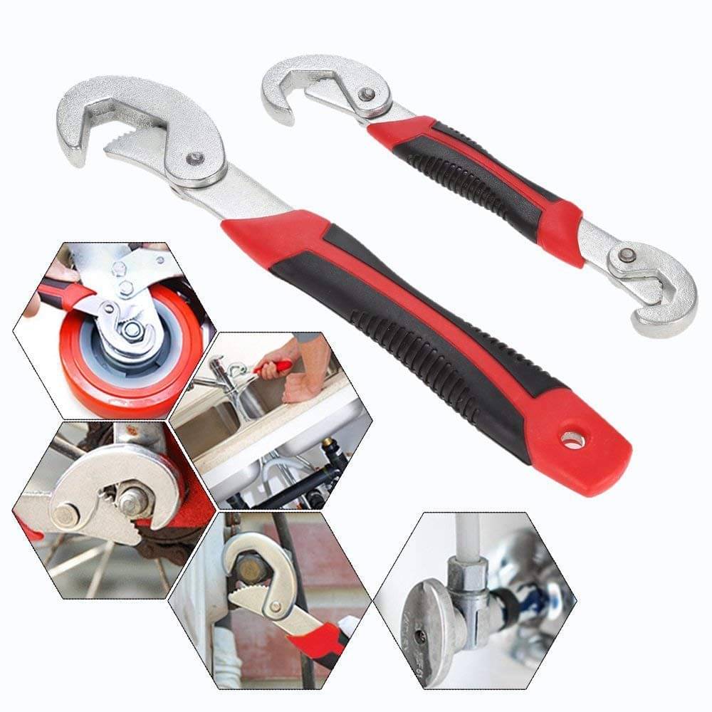     			Snap N Grip Open End Spanner Set of 2 Pc