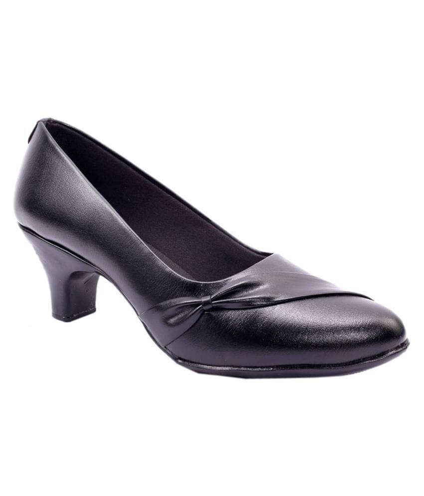     			Rimezs - Black Women's Pumps Heels