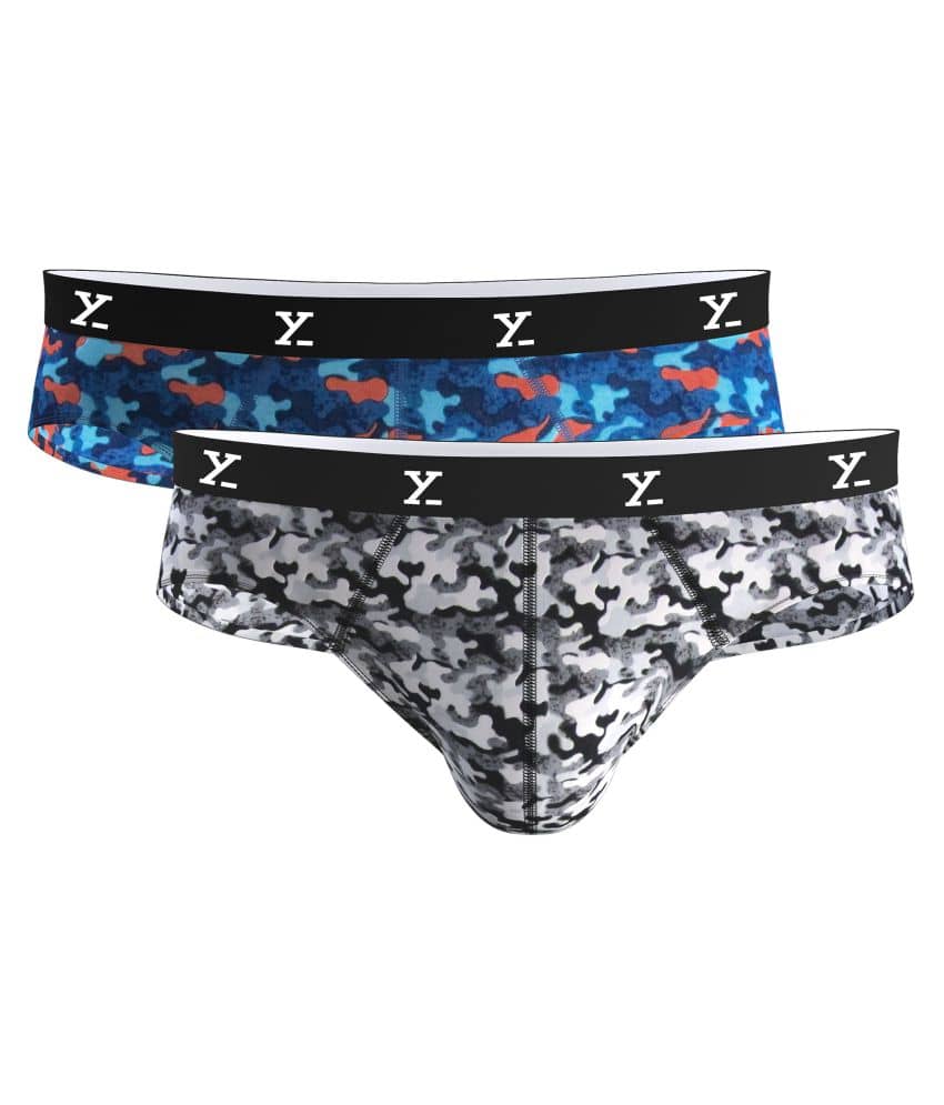 XYXX Pack of 2 Modal Briefs For Men's ( Multicolor )