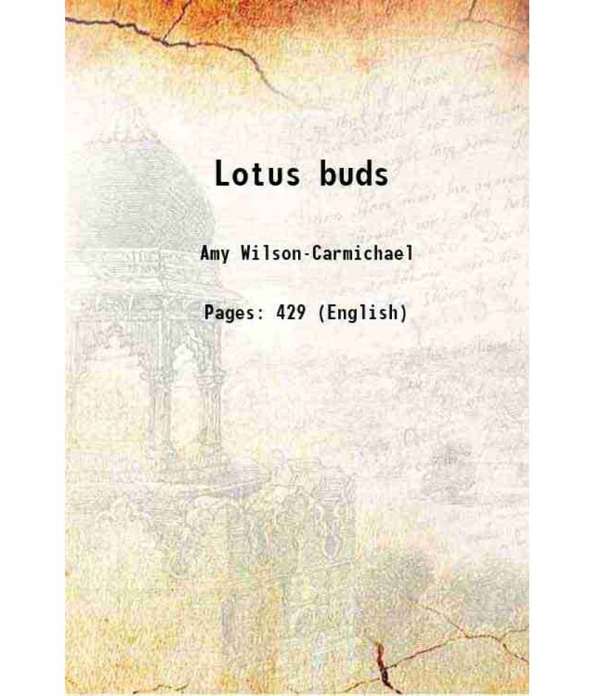 Lotus Buds 1910 Hardcover Lotus Buds 1910 Hardcover