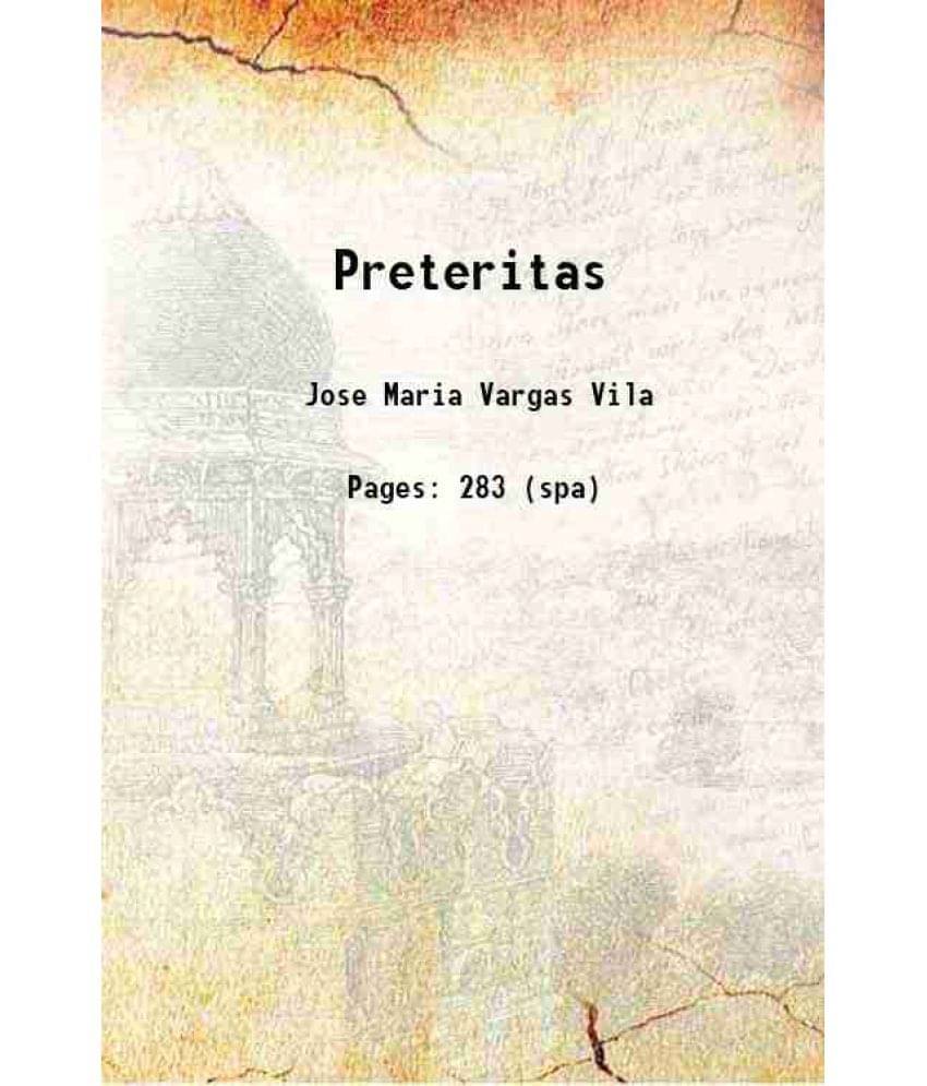 Preteritas 1921 Hardcover Preteritas 1921 Hardcover
