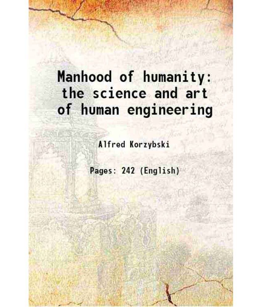     			Manhood Of Humanity The Science And Art Of Human Engineering 1921 Hardcover