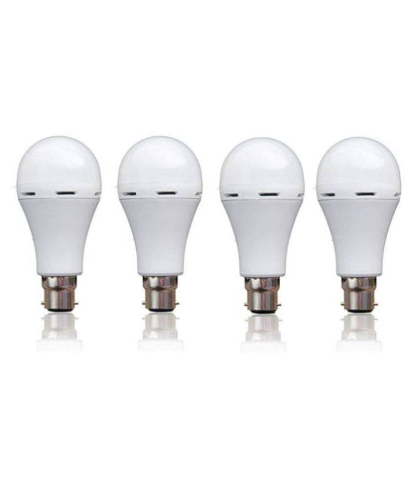 Vizio 9W Emergency Light Rechargeable Bulbs White - Pack of 4 Vizio 9W Emergency Light Rechargeable Bulbs White - Pack of 4