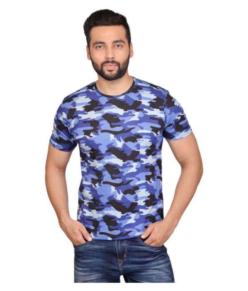     			British Terminal Pack of 1 100 Percent Cotton Regular Fit Men's T-Shirt ( Multi )