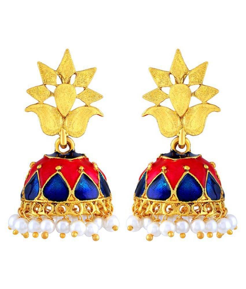     			Asmitta Charming Gold Plated Jhumki Earring For Women