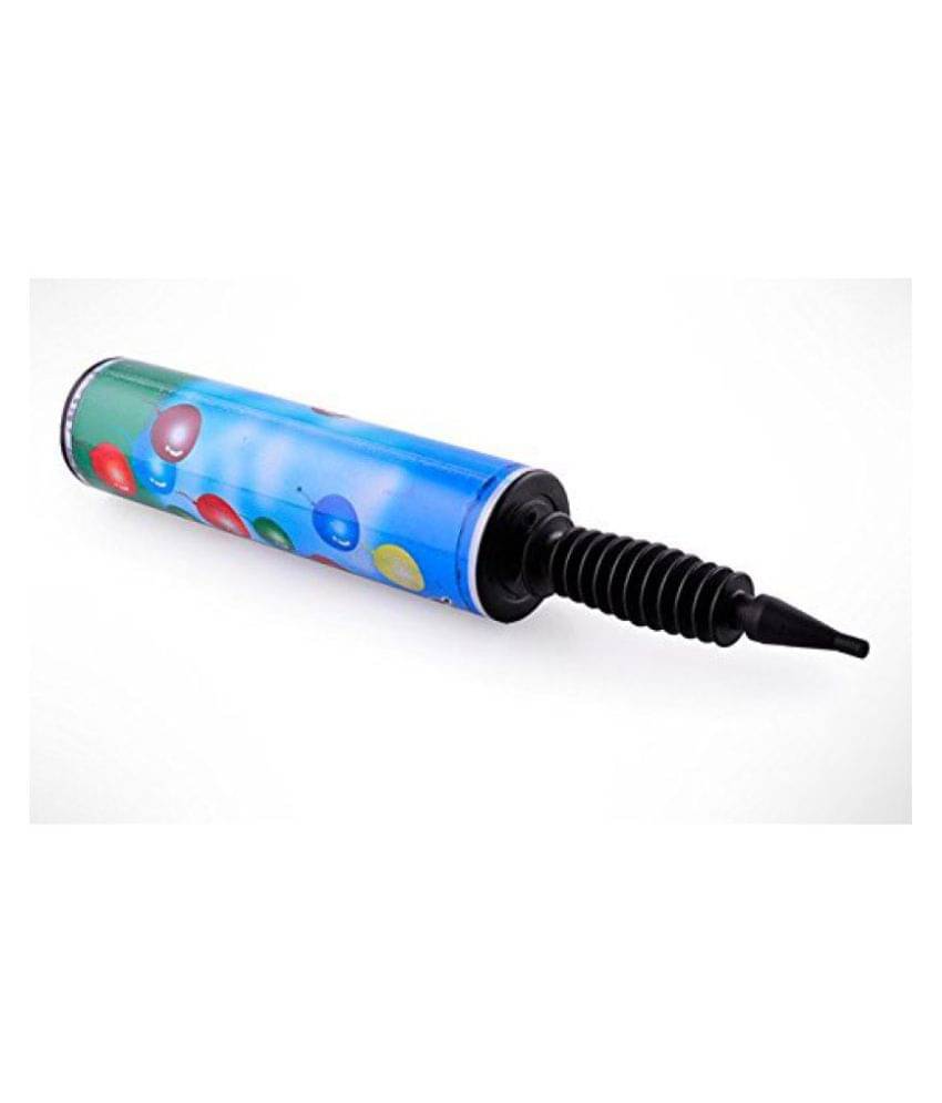     			Stylewell Portable Hand Held Air Pump for Foil Balloons and Inflatable Toys Party Accessory (Assorted Colors)