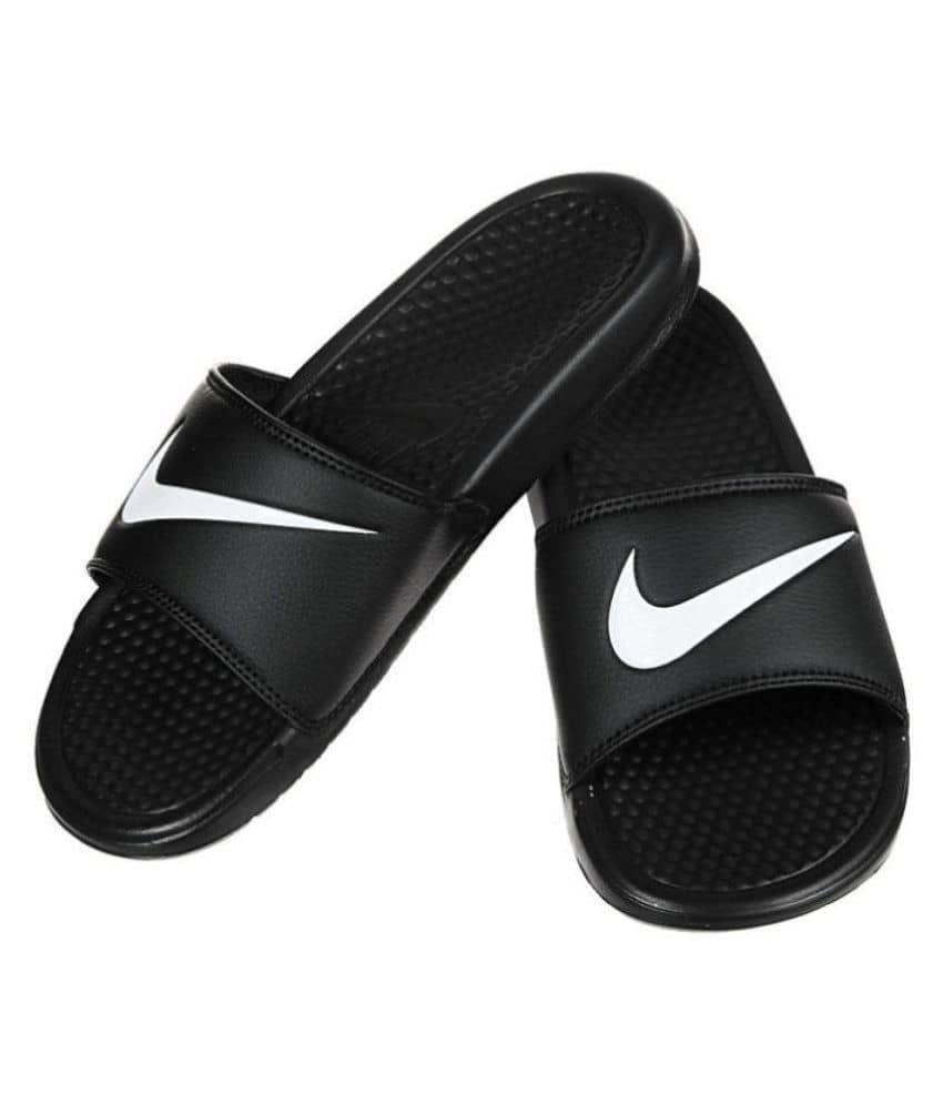NIKE flip flop slippers Black Slide Flip flop