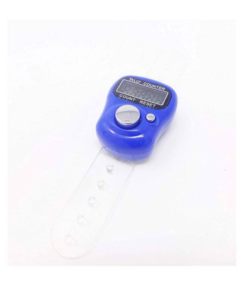     			Mini Hand Tally Counter Finger Ring Digital Electronic Head Count, Japa Counter