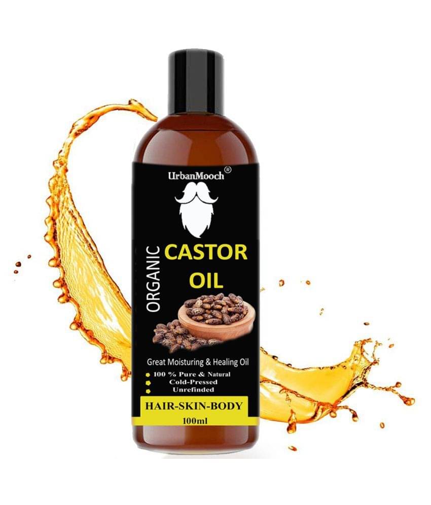 UrbanMooch - Hair Growth Castor Oil 100 ml ( Pack of 1 ) UrbanMooch - Hair Growth Castor Oil 100 ml ( Pack of 1 )