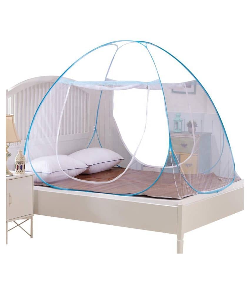 YUTIRITI Double Pink Plain Mosquito Net