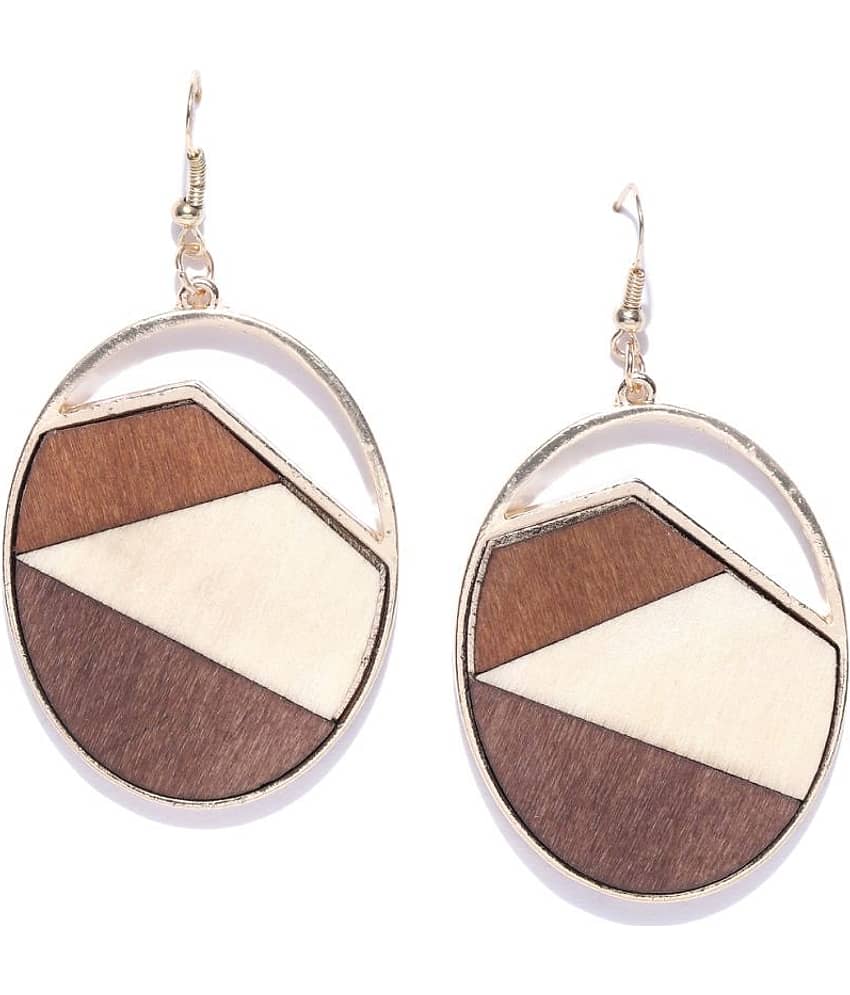 Prita Fancy Fusion Wooden Earrings For Girls/Women - Earrings | Buy online on ZillyBuy