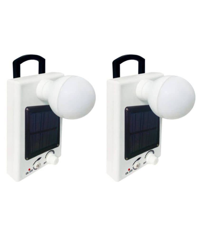 IDOLESHOP 12W Emergency Light White - Pack of 2