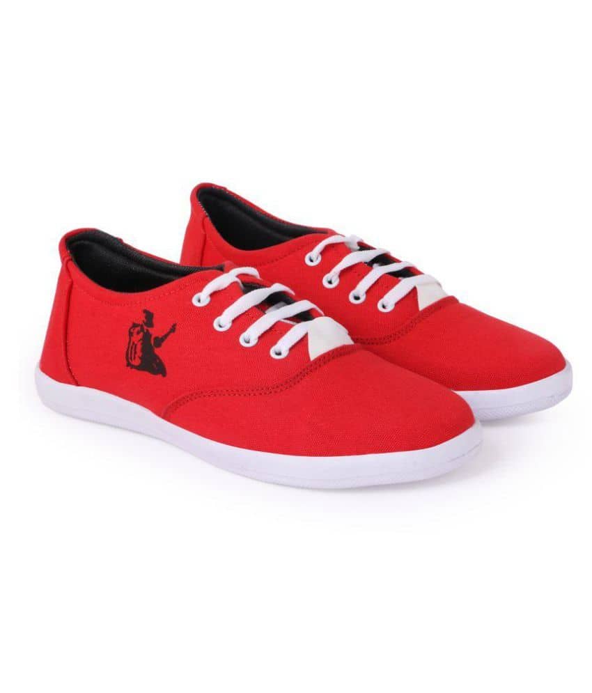 Kzaara Lifestyle Red Casual Shoes - Casual Shoes | Buy online on ZillyBuy