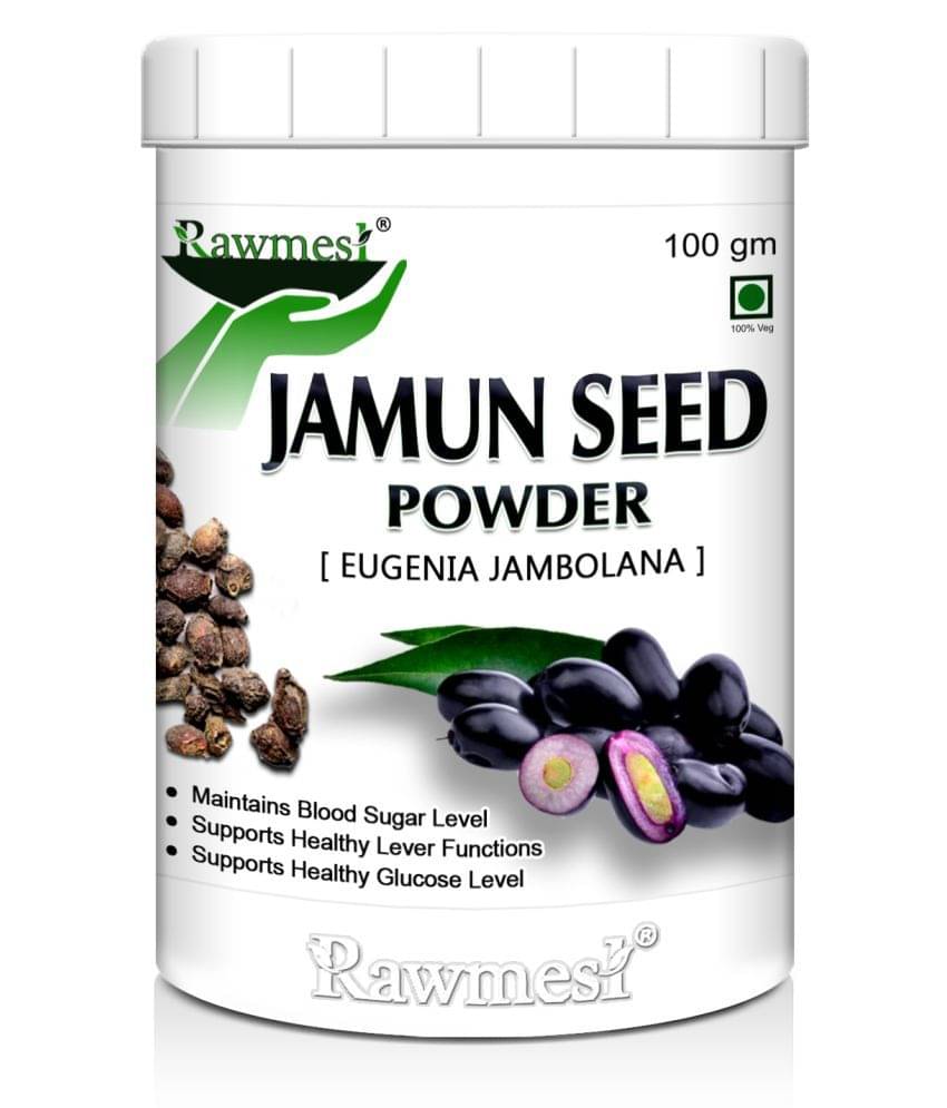     			Rawmest Jamun Seed Powder, 100 Gm | Diabetes Control Naturally