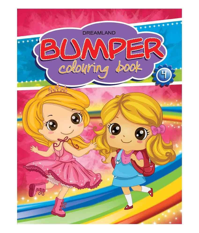 Bumper Colouring Book - 4: Buy Bumper Colouring Book - 4 Online at Low ...