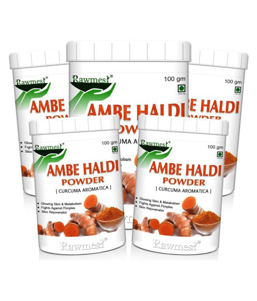 Rawmest Ambe Haldi Powder 500 Gm Pack of 5