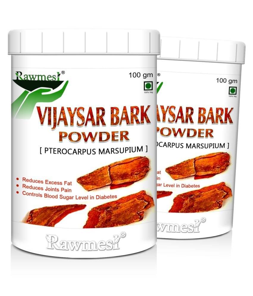     			Rawmest Vijaysar Bark Powder 200 Gm
