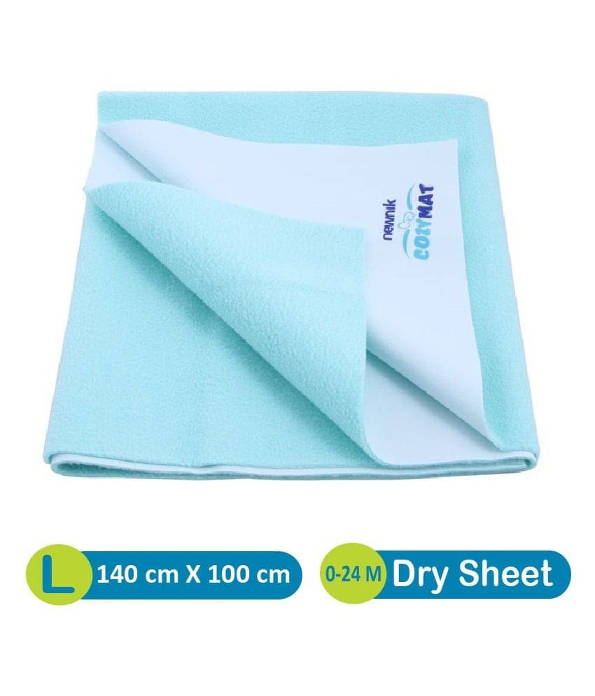 Newnik Cozymat - Reusable Waterproof Sheet Sea Green Large baby bed cover Newnik Cozymat - Reusable Waterproof Sheet Sea Green Large baby bed cover