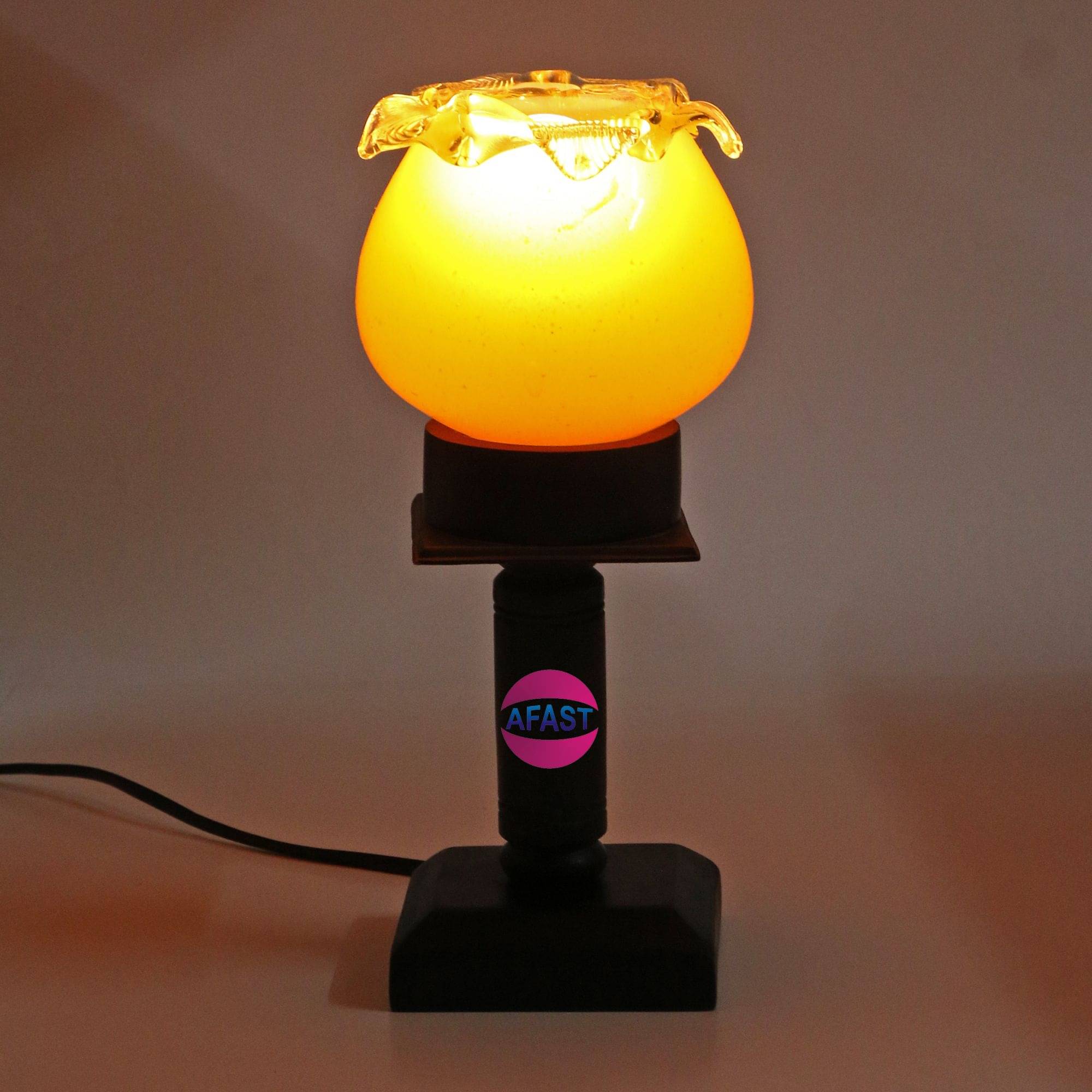    			AFAST 22 Glass Table Lamp - Pack of 1