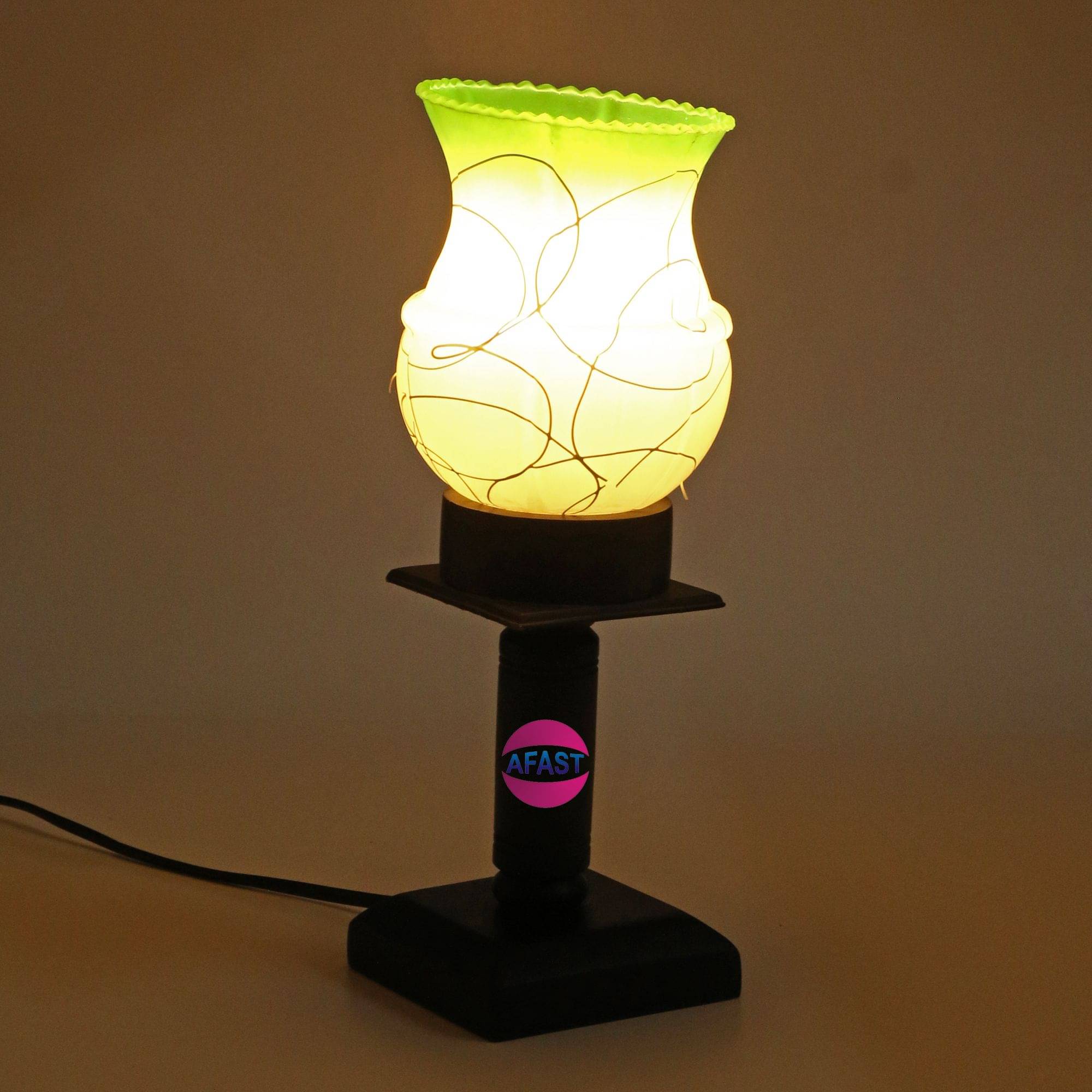    			AFAST 22 Glass Table Lamp - Pack of 1