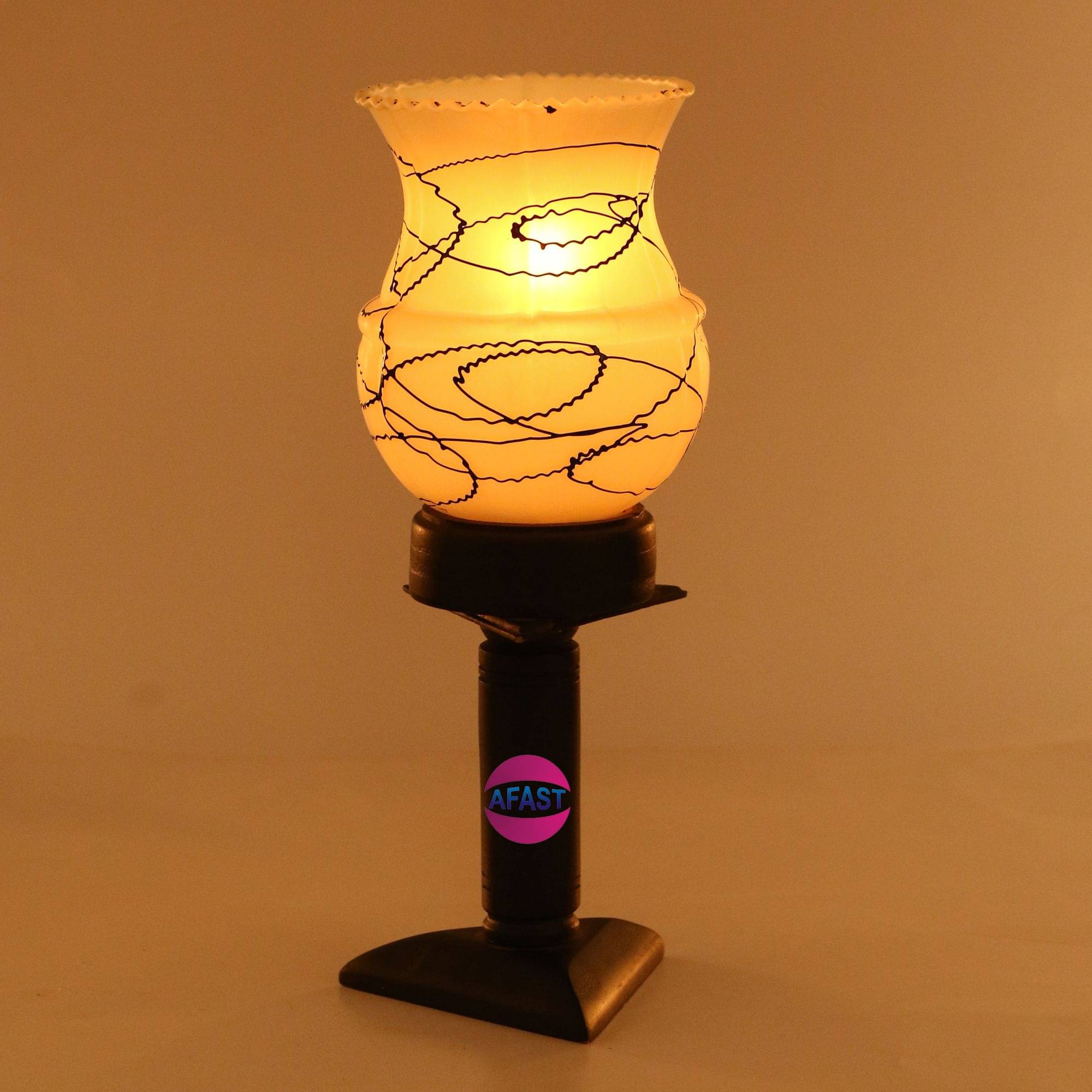     			AFAST 22 Glass Table Lamp - Pack of 1