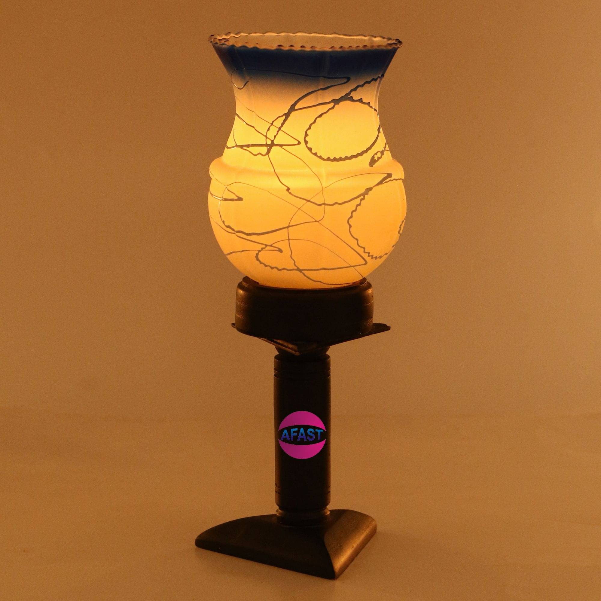     			AFAST 22 Glass Table Lamp - Pack of 1