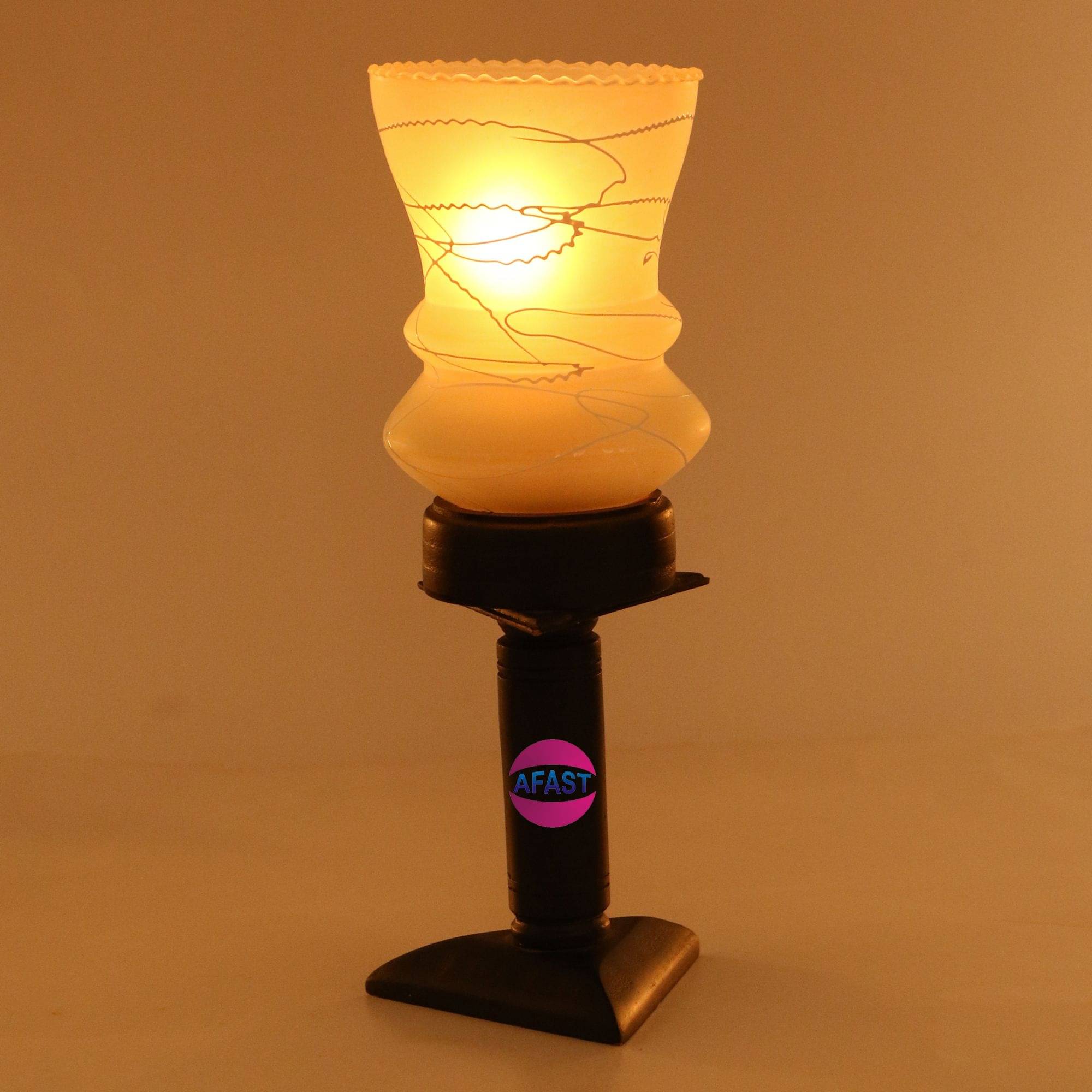    			AFAST 22 Glass Table Lamp - Pack of 1