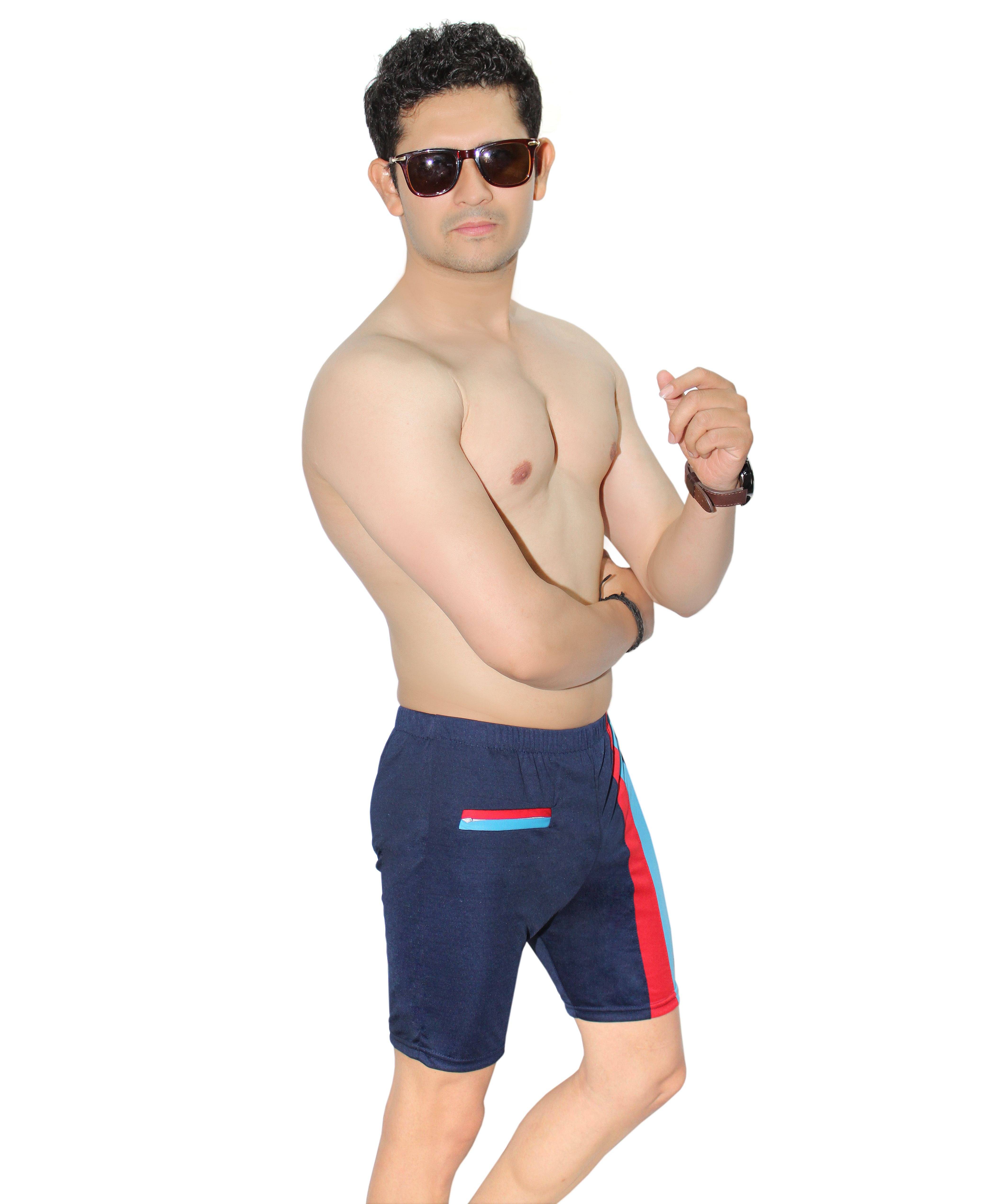 Goodluck Navy Polyester Trunk     			Goodluck Navy Polyester Trunk