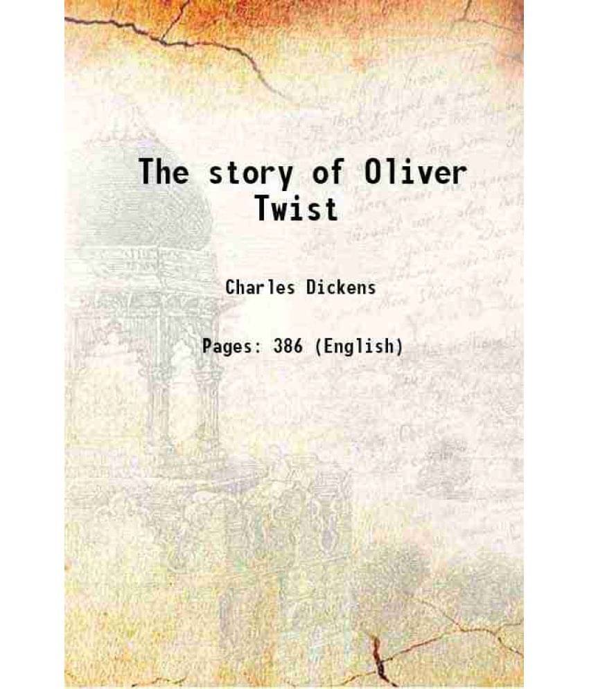 The Story Of Oliver Twist Hardcover The Story Of Oliver Twist Hardcover
