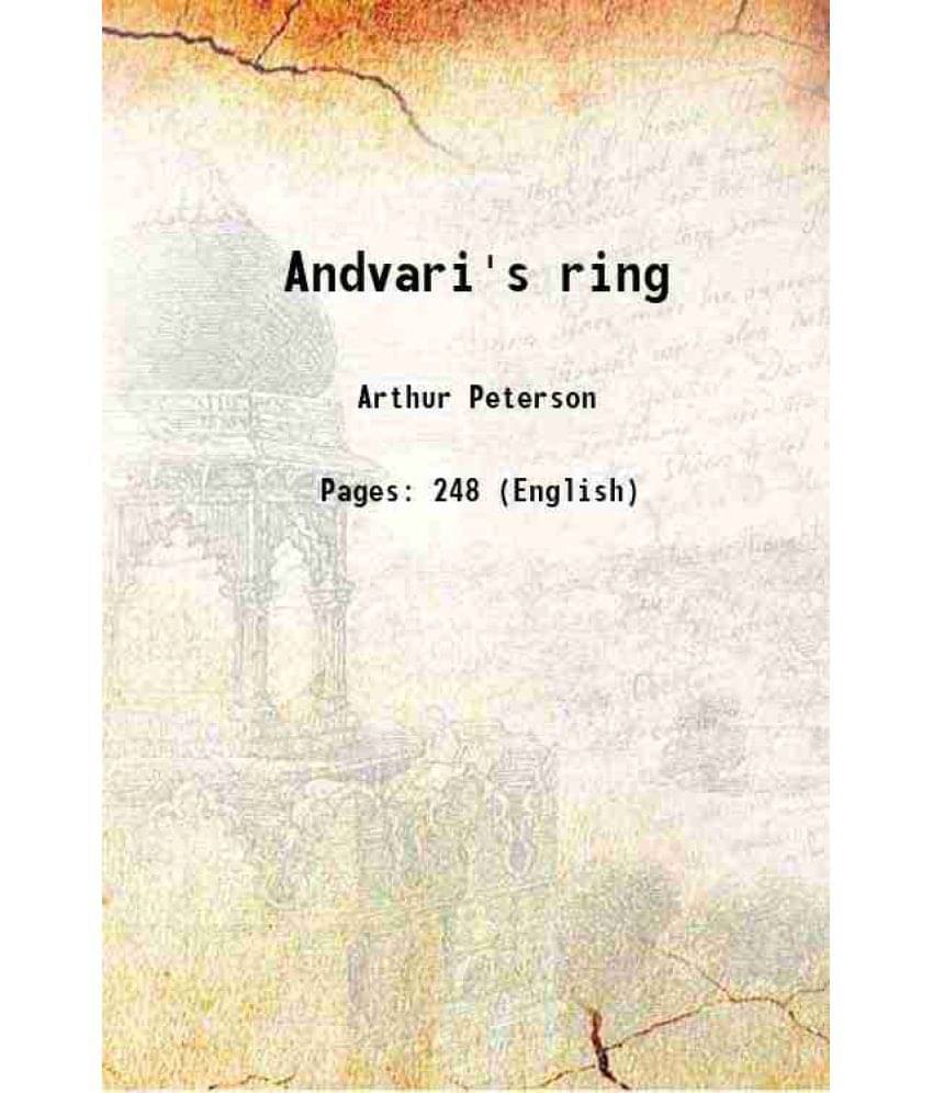 Andvari'S Ring 1916 Hardcover Andvari'S Ring 1916 Hardcover