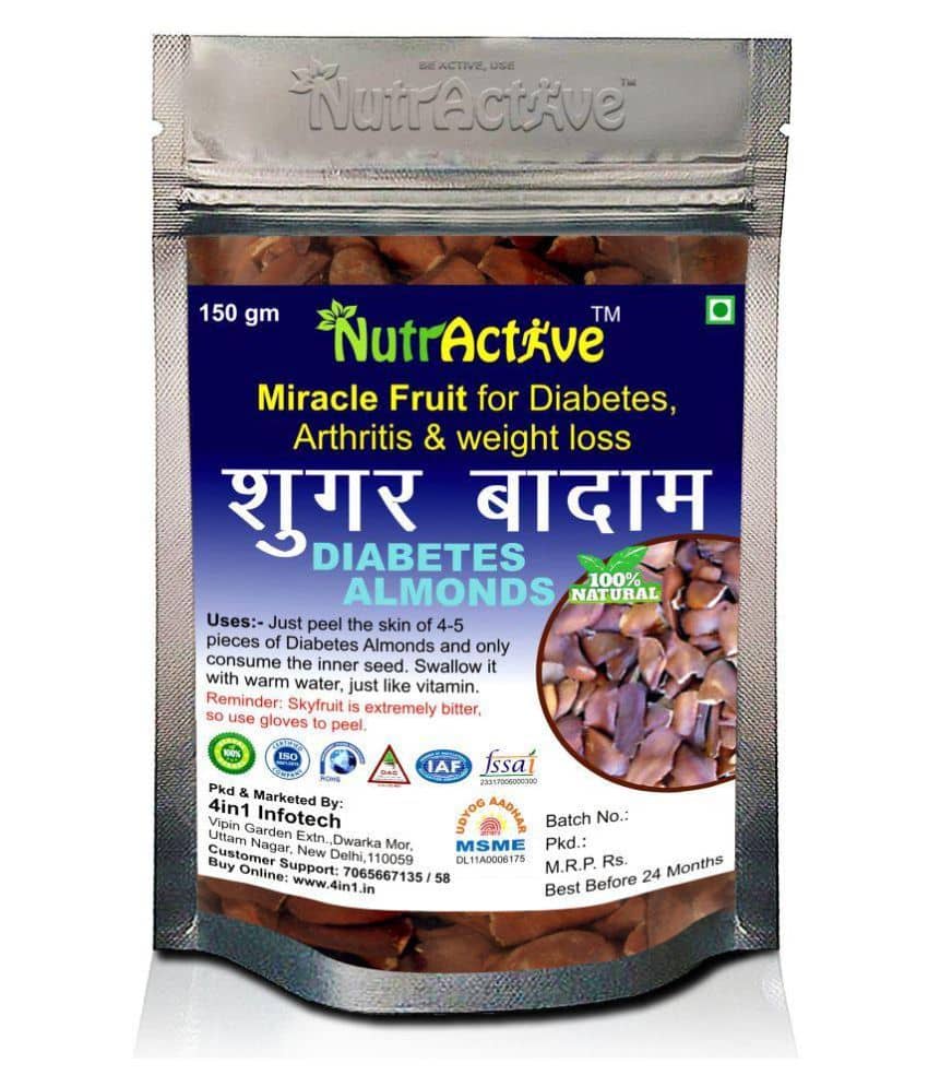Nutractive Sugar Badam 150 Gm