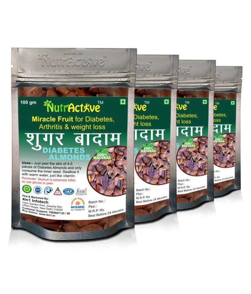 Nutractive Sugar Badam 400 Gm